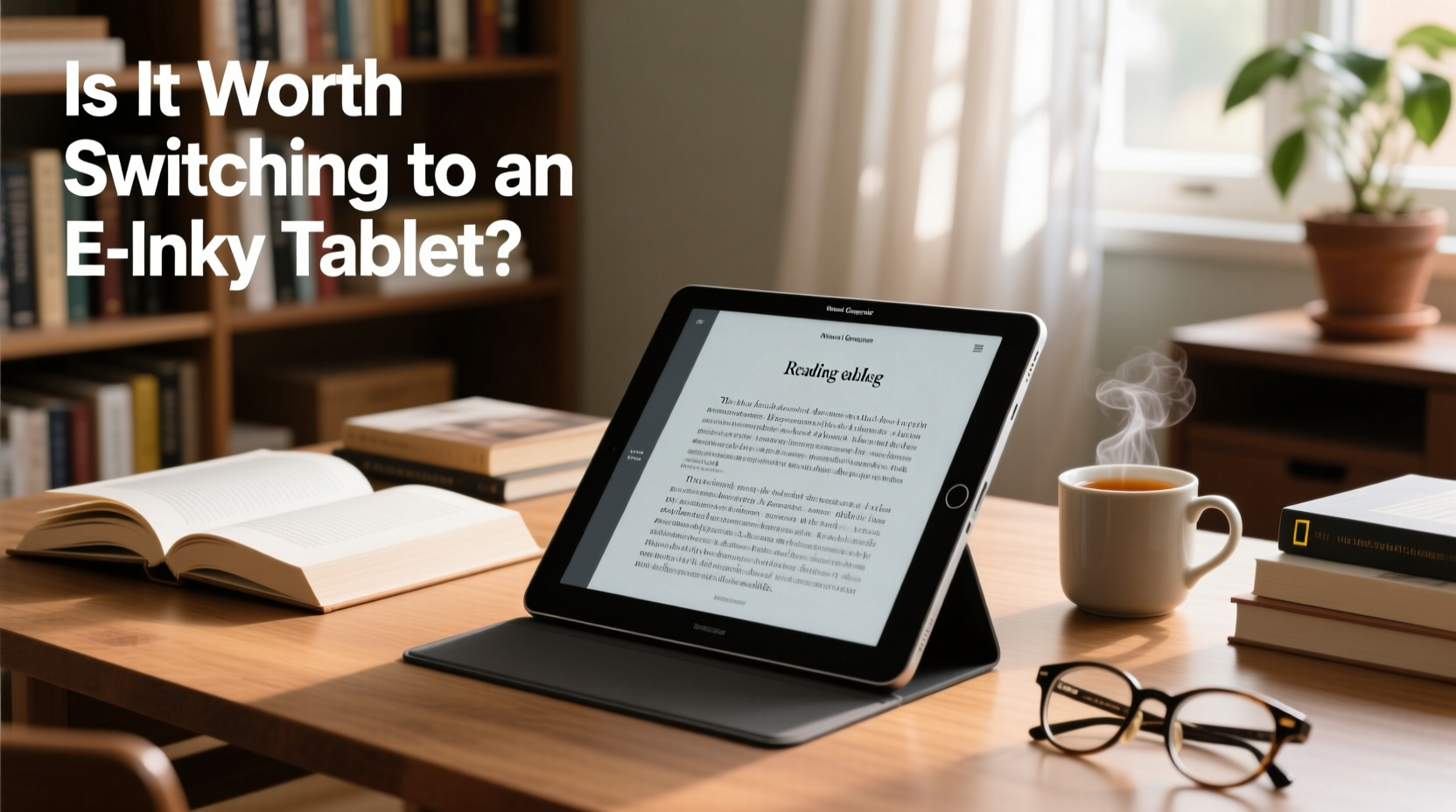 is it worth switching to an eink tablet for reading professionals say
