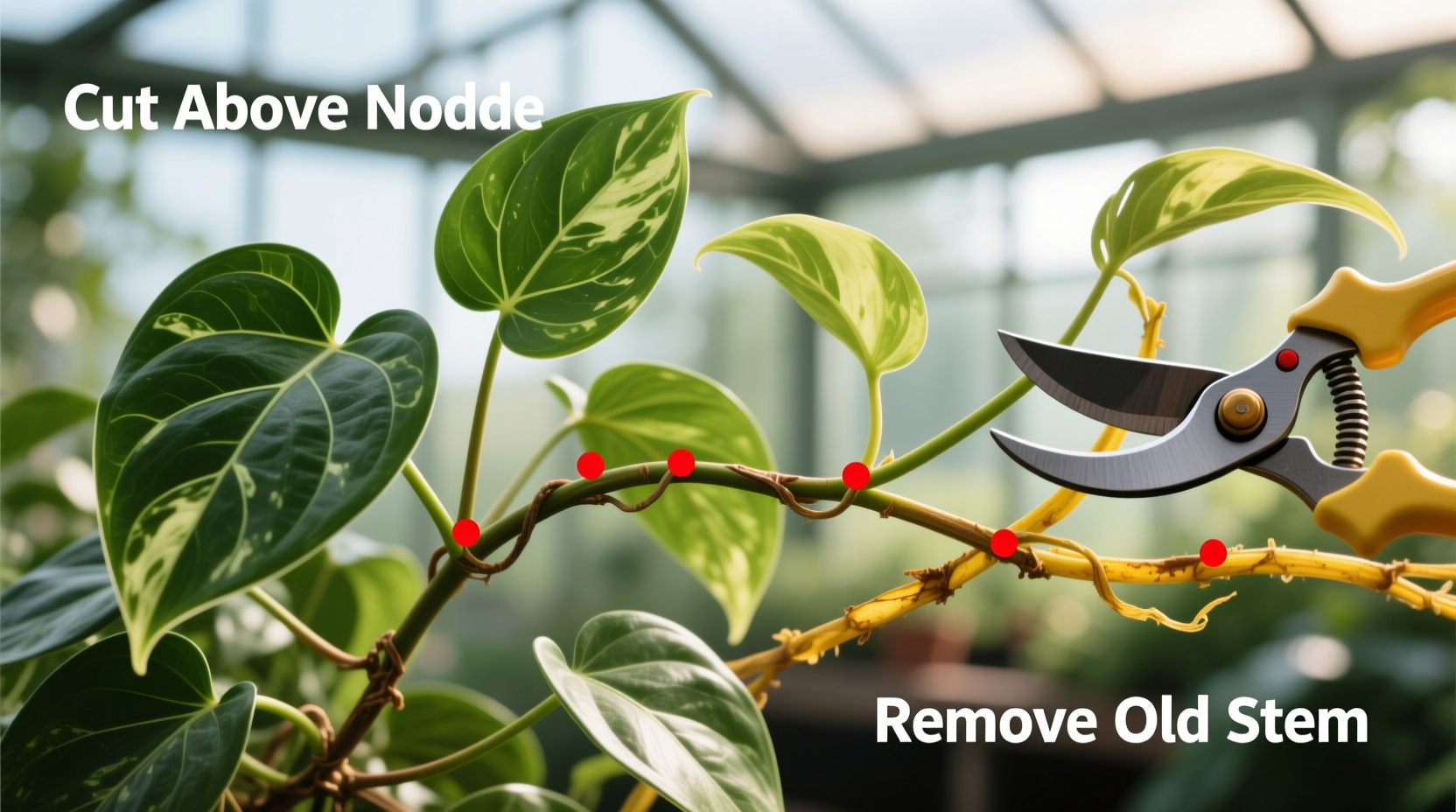 Prune Pothos in 3 Steps for Fuller Growth | TheHomeSprouts
