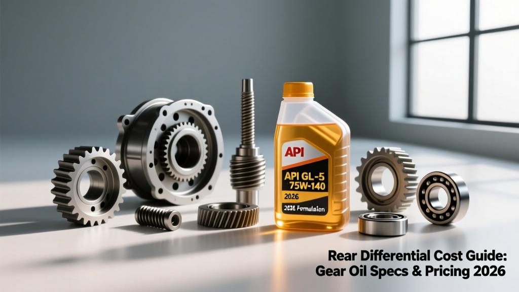 Rear Differential Cost Guide: Gear Oil Specs & Pricing 2026