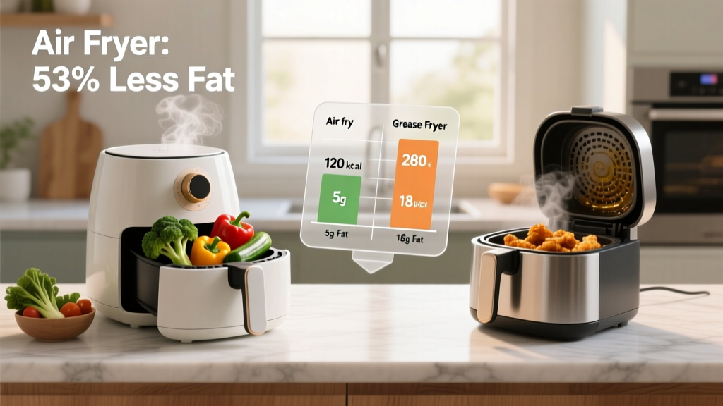Air Fryer vs Grease Fryer: Health, Science & Real Results