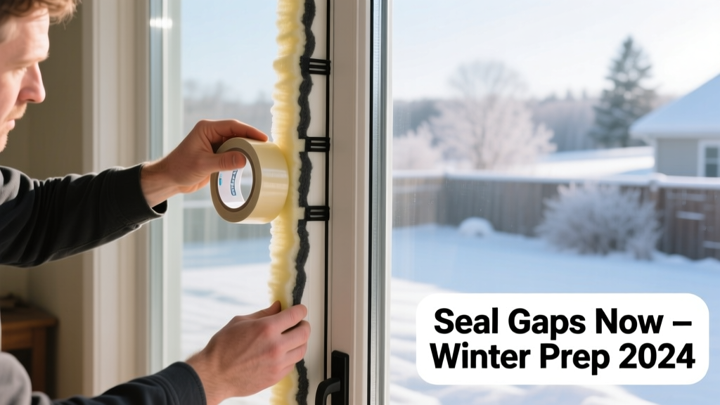 How to Prevent Patio Door Draft Before Winter Hits