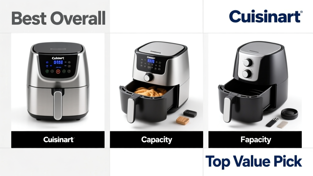 Cuisinart Air Fryer Comparison: Best Models Ranked