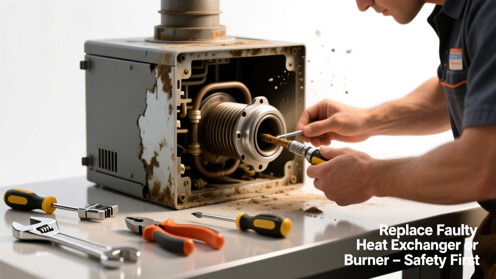 Furnace Banging Noise: Replace Faulty Heat Exchanger or Burner