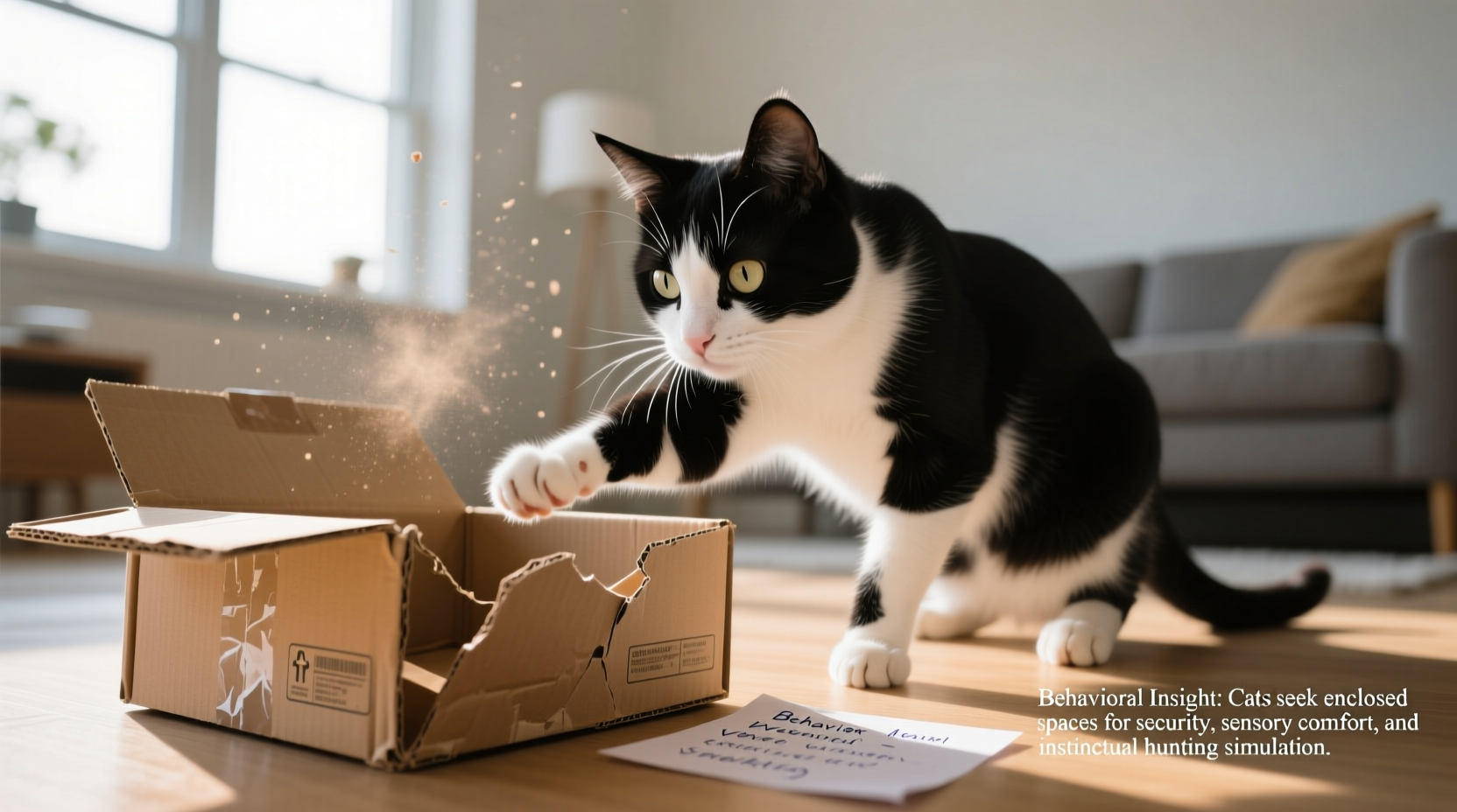 why is my cat suddenly obsessed with cardboard boxes behavioral insights from vets