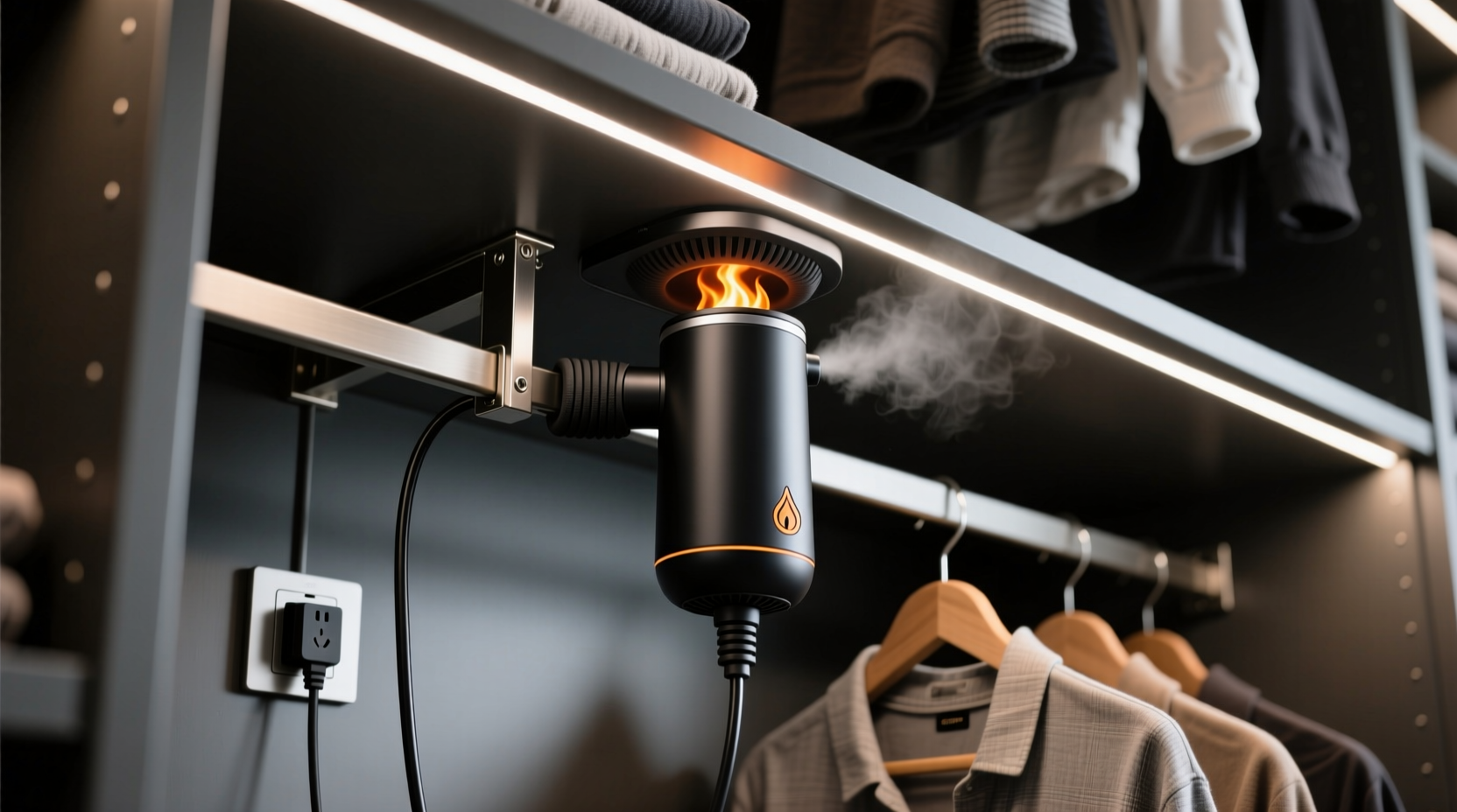 closet organization tips steamer integration