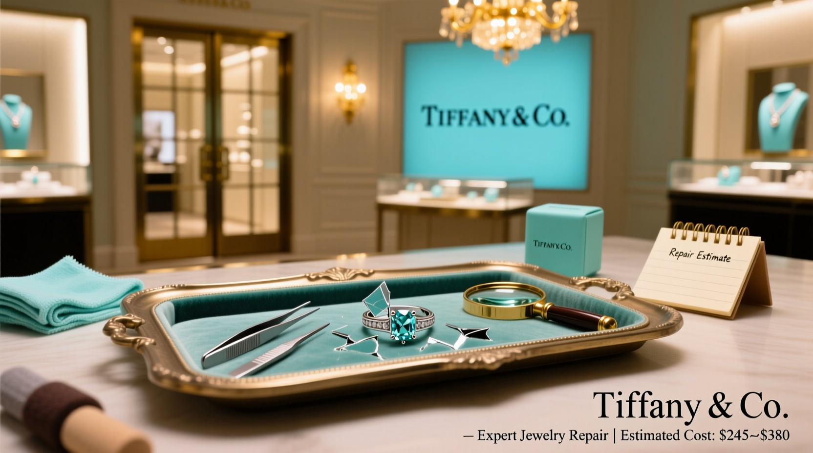 how much does it cost to repair tiffany jewelry