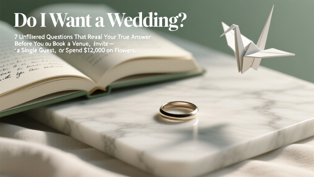 Do I Want a Wedding? 7 Questions to Decide (2026)