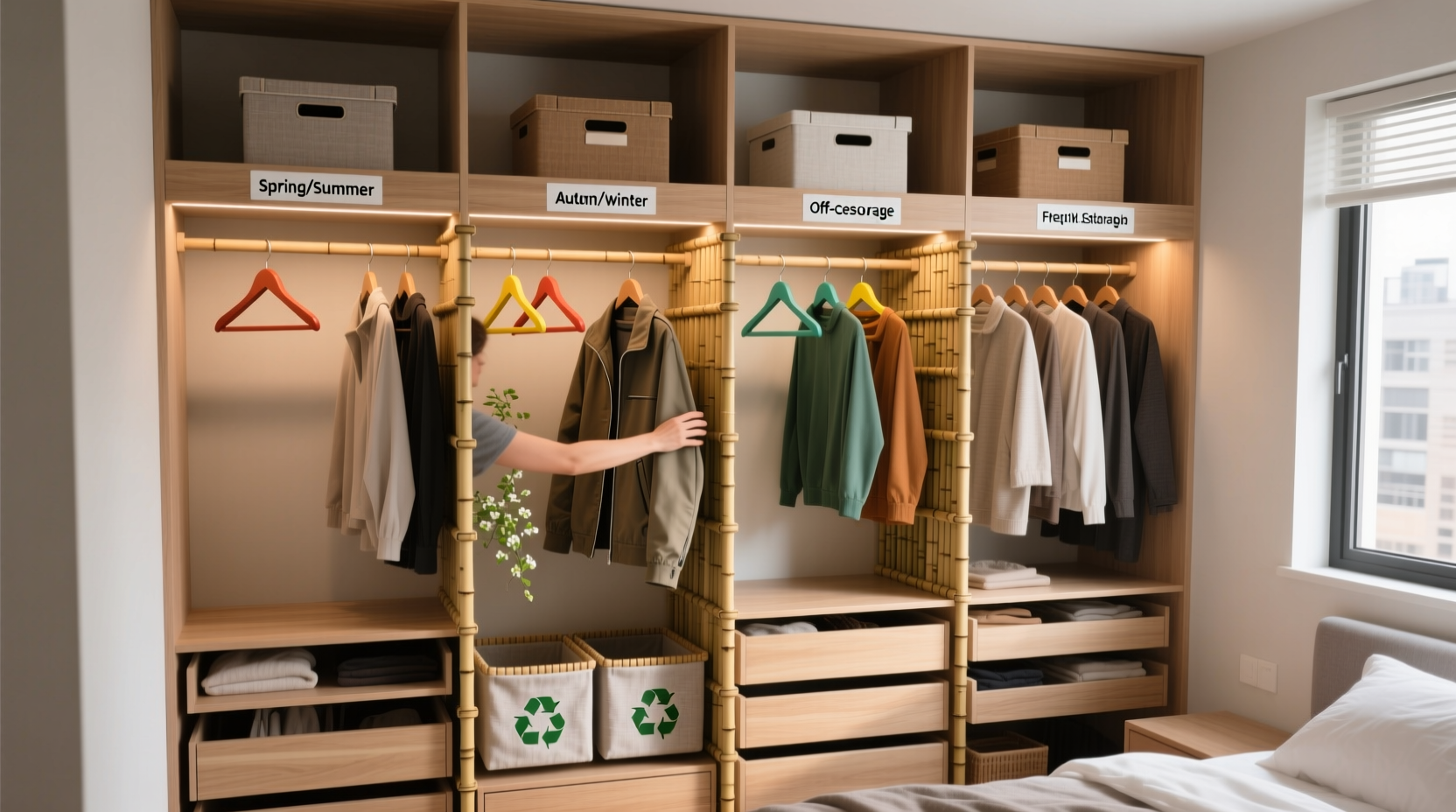 closet organization tips for seasonal transitions