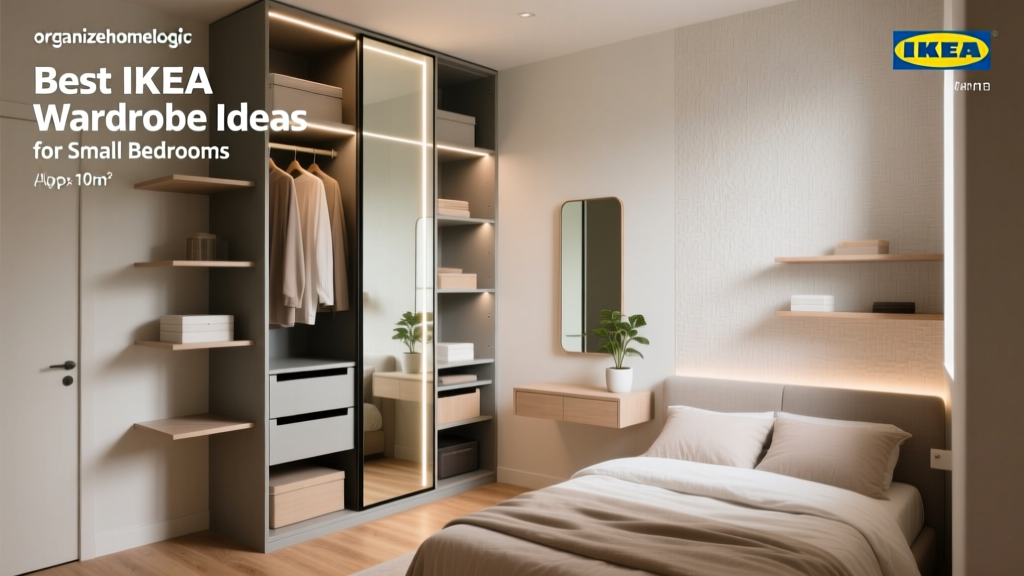 Best IKEA Wardrobe Ideas for Small Bedrooms