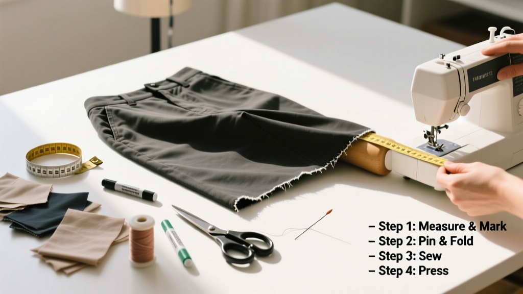 How to Hem Pants: A Step-by-Step Sewing Tutorial