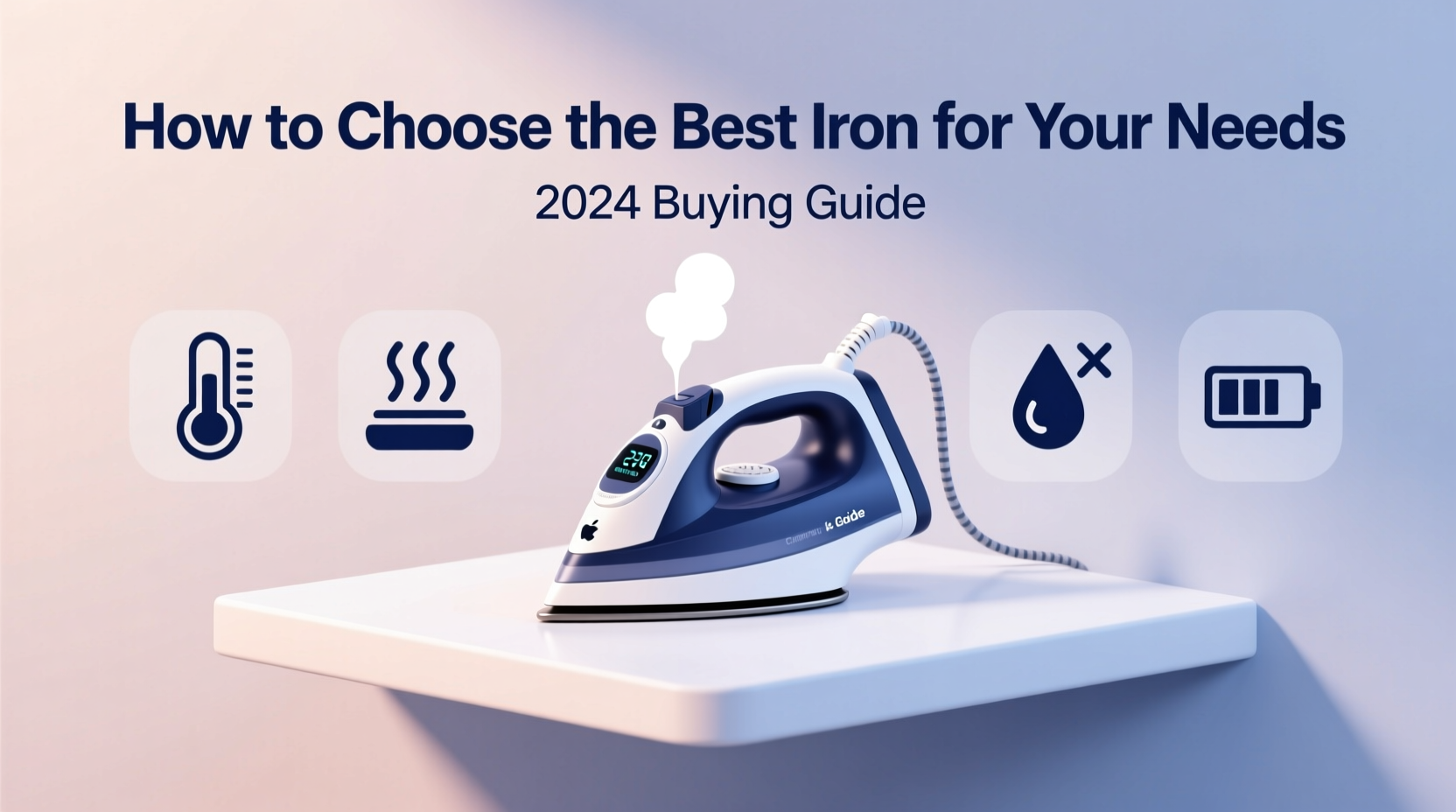 How to Choose the Best Iron for Your Needs: Buying Guide 2024