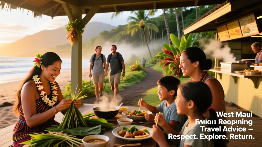 West Maui Reopening Travel Advice: What Visitors Need to Know in 2024