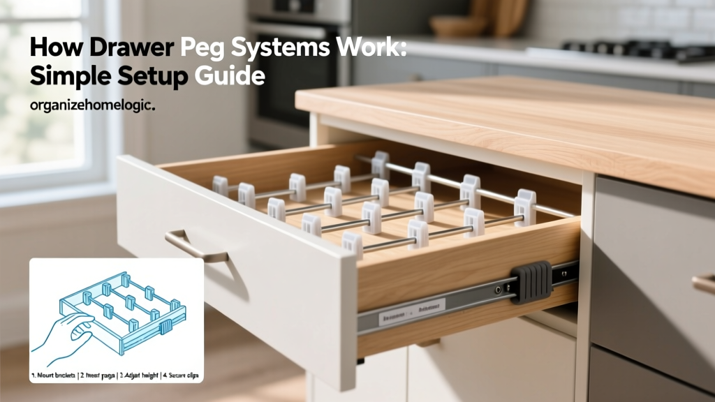 How Drawer Peg Systems Work: Simple Setup Guide