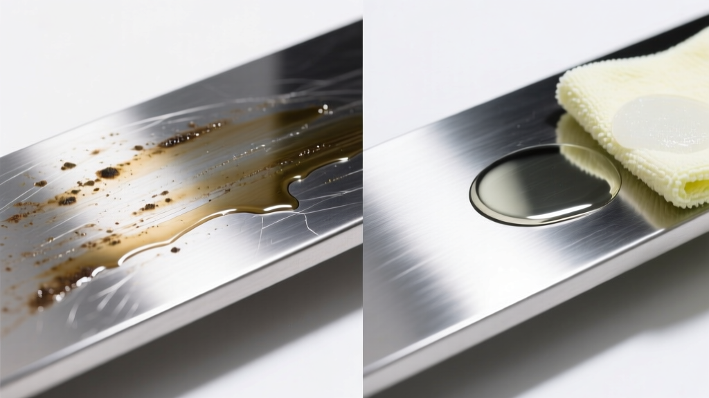 How to Remove Oil from Stainless Steel Safely