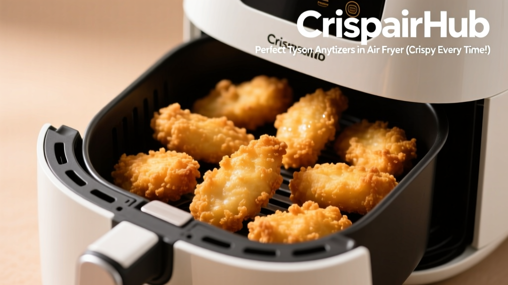 Crispy Tyson Anytizers in Air Fryer (Every Time!)