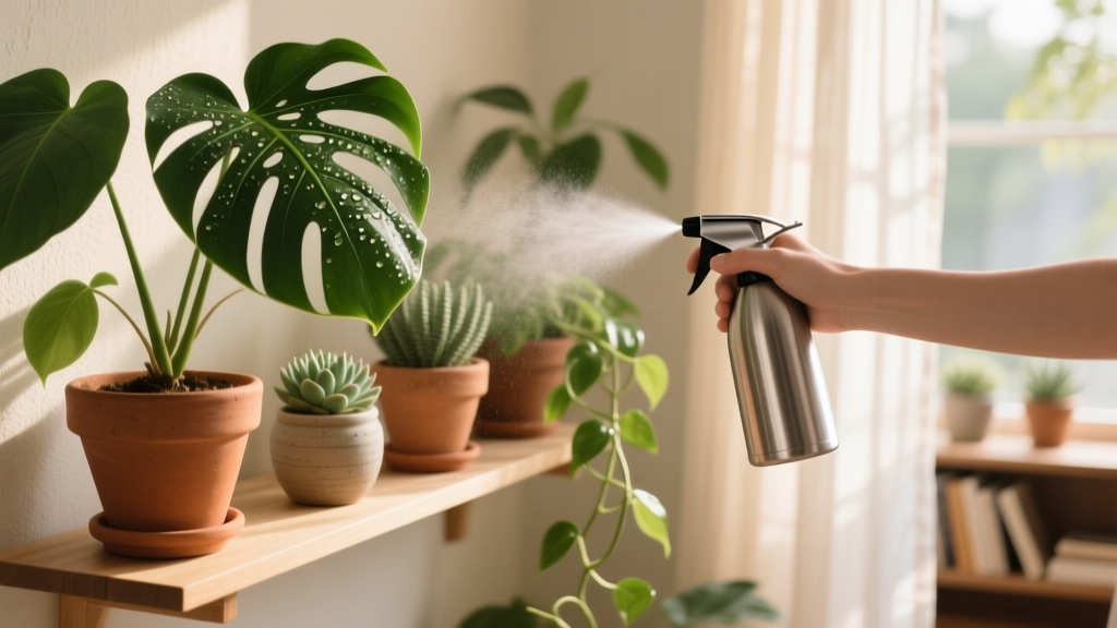 What to Spray on Indoor Plant Leaves for Propagation