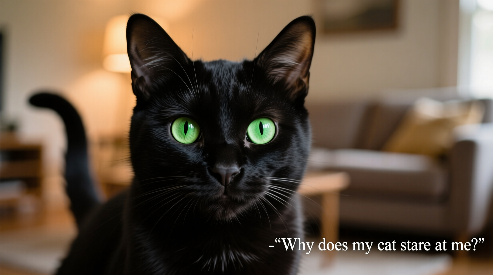 why does my cat stare at me silently decoding feline communication habits