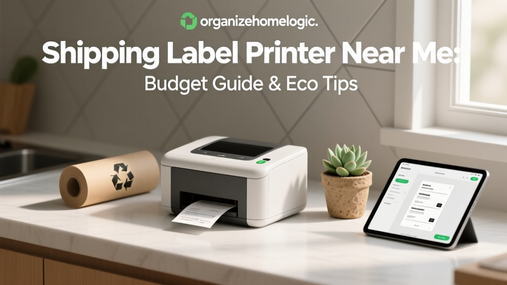 Shipping Label Printer Near Me: Budget Guide & Eco Tips