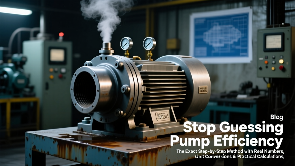 Centrifugal Pump Efficiency: Step-by-Step Calculation Guide
