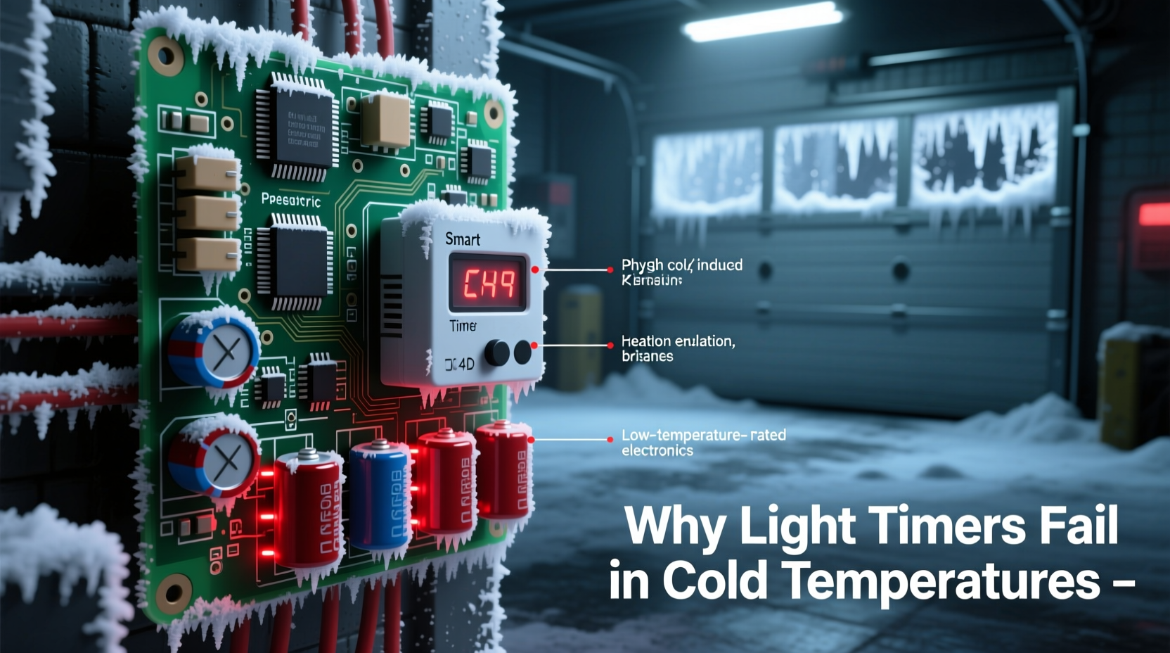 why does my light timer fail in cold temperatures and how to prevent it