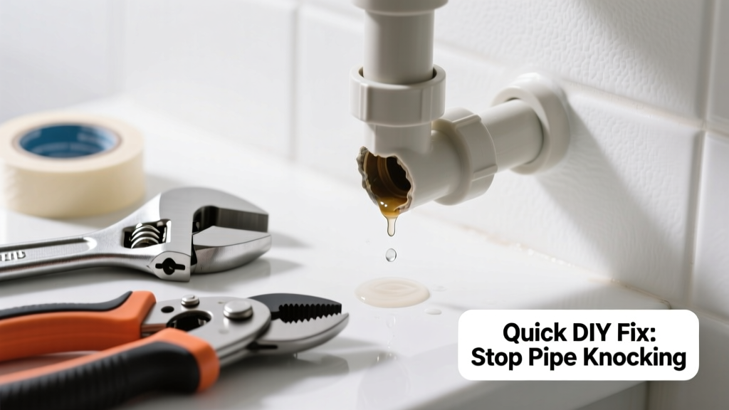 Fix Pipe Knocking in Bathroom: Quick DIY Solutions
