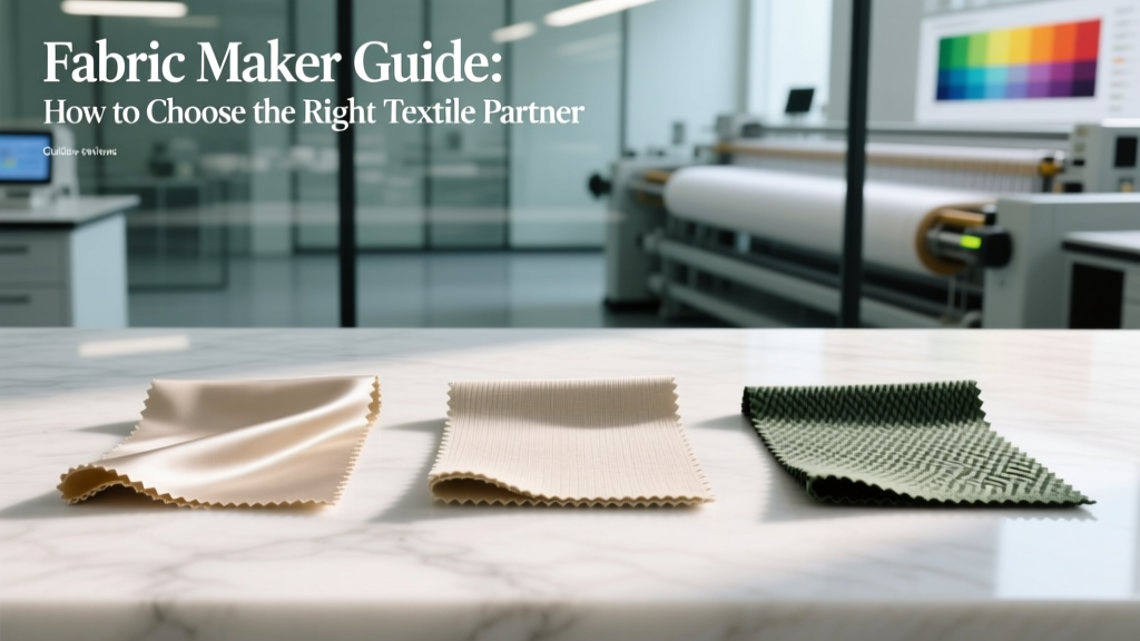 Fabric Maker Guide: How to Choose the Right Textile Partner