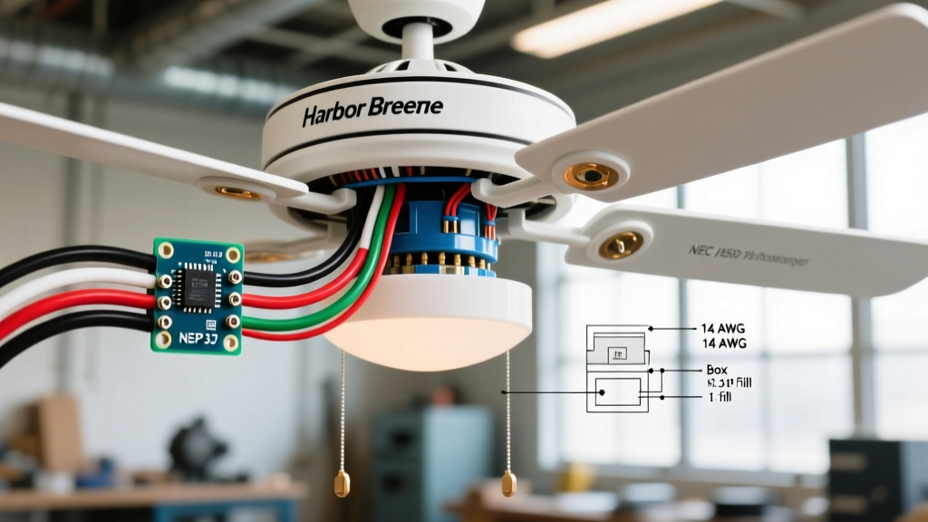Harbor Breeze Ceiling Fan Electrical Wiring: NEC Code Guide