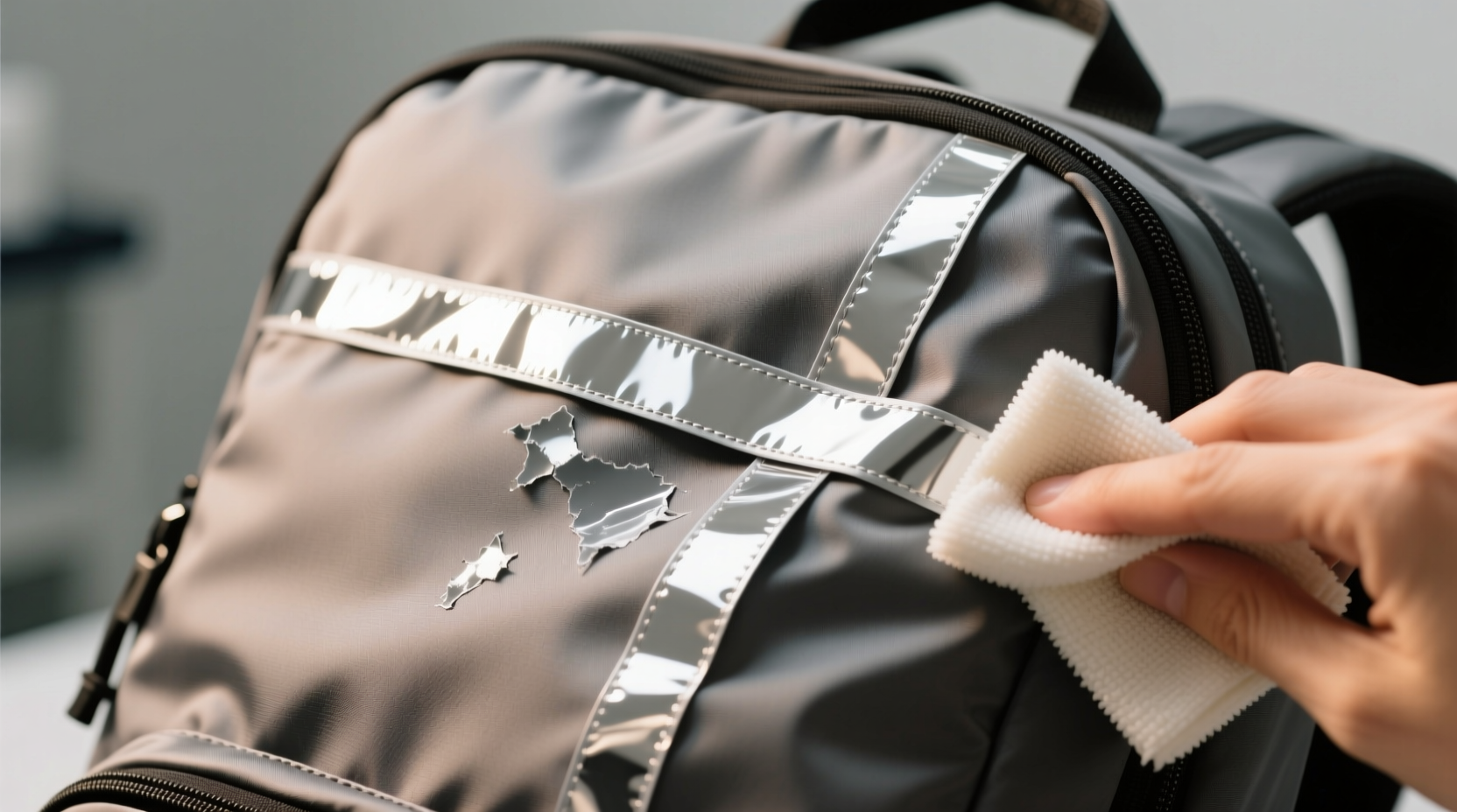 how to clean nylon backpacks with reflective strips