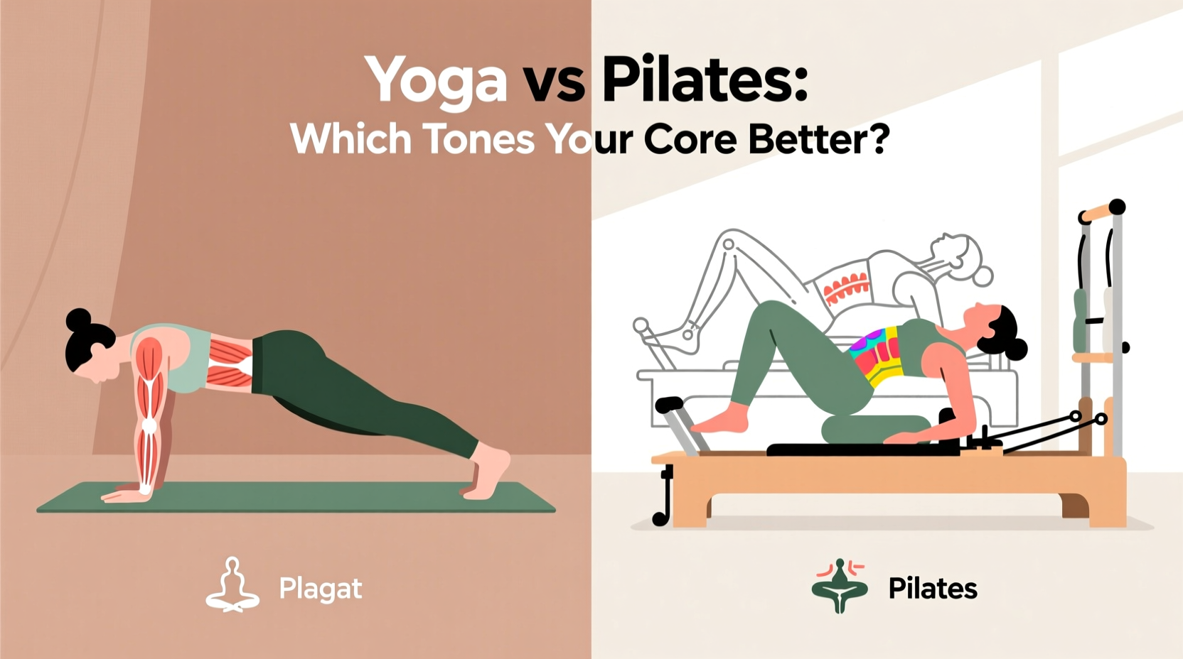 yoga vs pilates which is better for toning core muscles