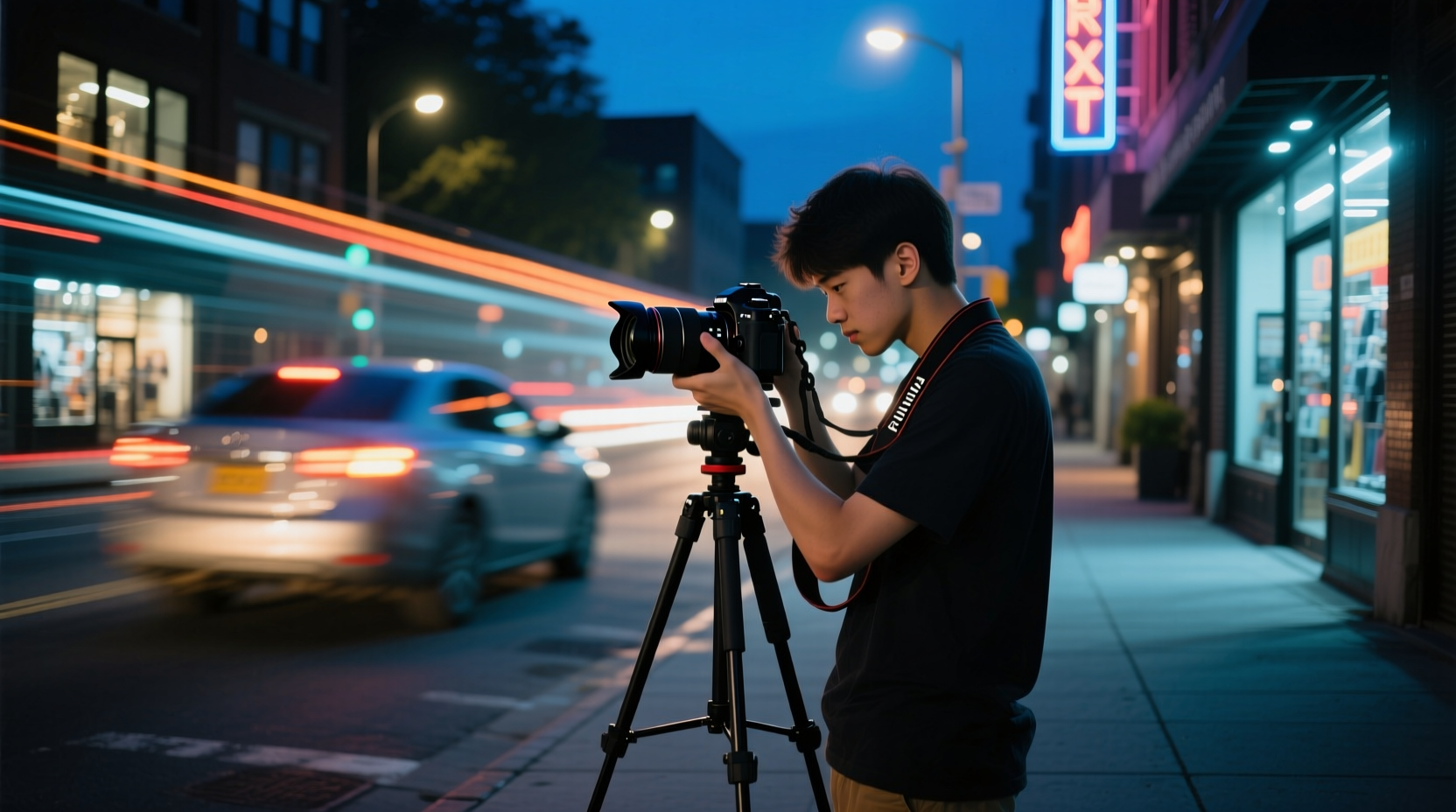 take better digital photos at night