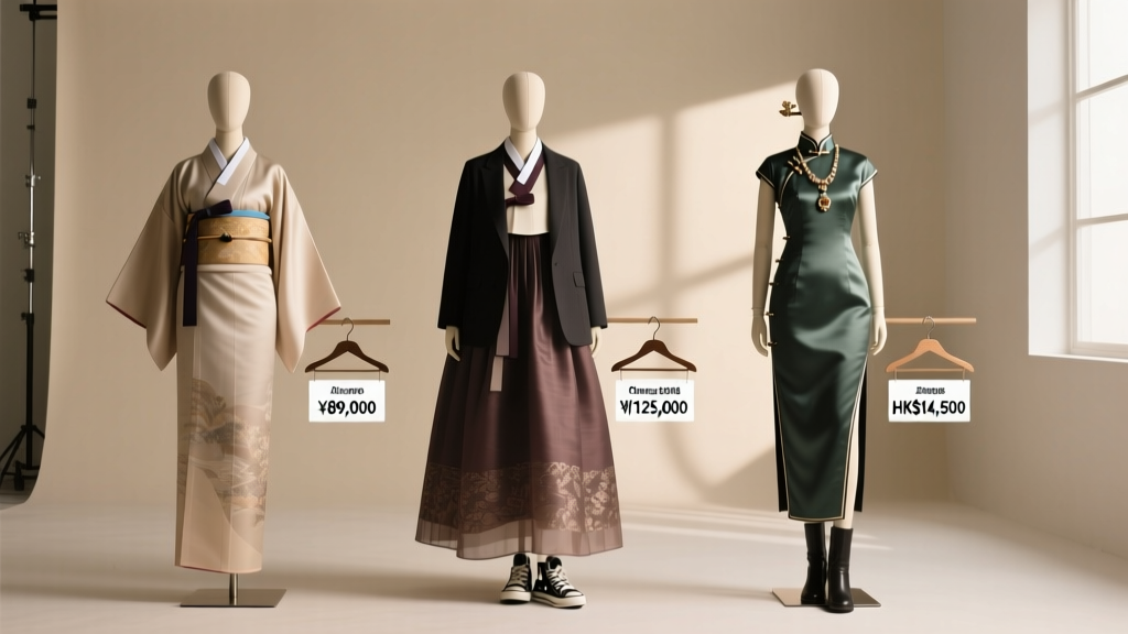 Kimono vs Hanbok vs Cheongsam: 2026 Fit & Cost Guide