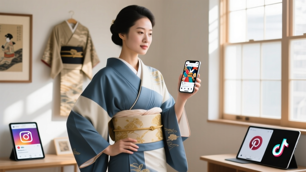 The Digital Silk Road: Navigating Online Kimono Communities