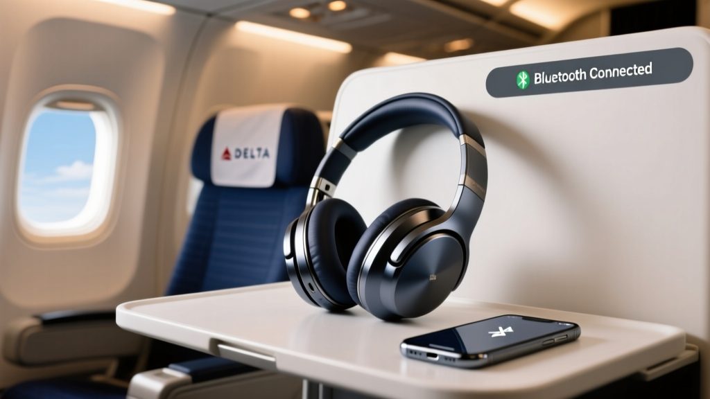 Wireless Headphones on Delta Flights: 2026 Guide