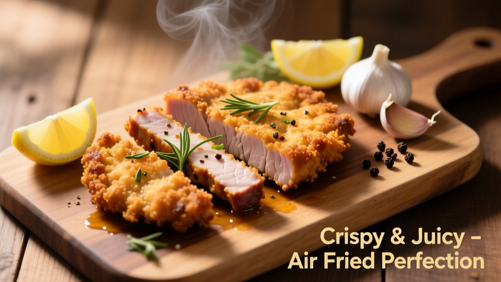 Air Fried Pork Cutlets: Crispy, Juicy & Oil-Light