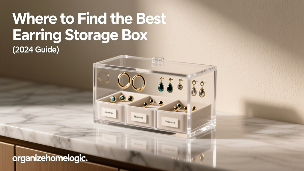 Where to Find the Best Earring Storage Box (2024 Guide)