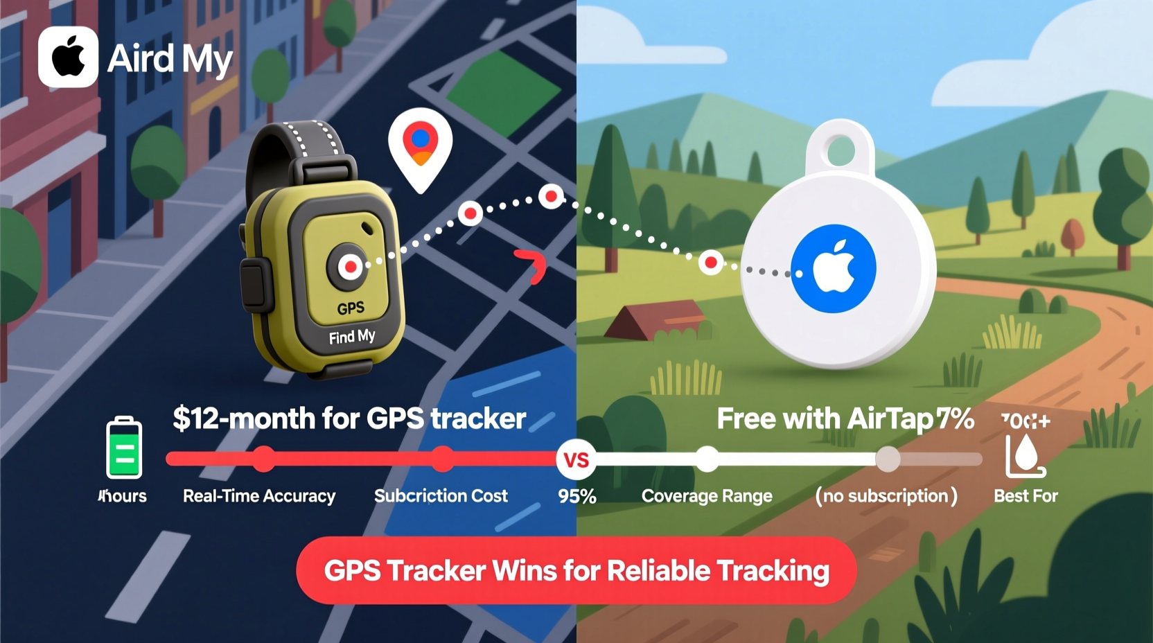 gps dog tracker vs airtag is the subscription fee worth the real time tracking accuracy