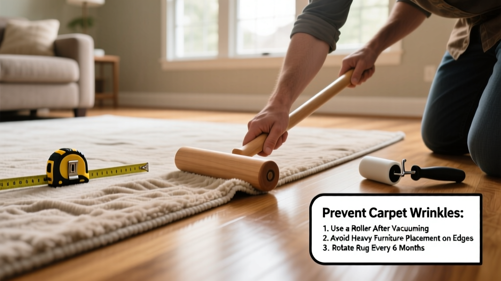 How to Prevent Carpet Wrinkles in High-Traffic Rooms