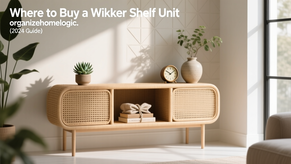 Where to Buy a Wicker Shelf Unit (2024 Guide)