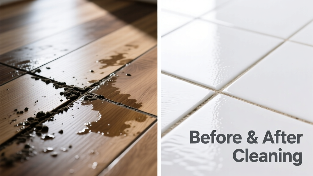 How to Remove Tile Grout Stain from Laminate Flooring