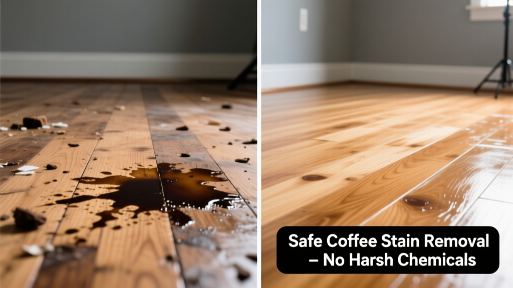 How to Remove Coffee Stains from Hardwood Floors Safely