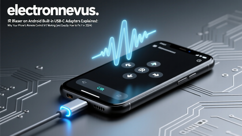 IR Blaster on Android Built-in USB-C Adapters Explained: Why Your Phone’s Remote Control Isn’t Working (and Exactly How to Fix It in 2024)