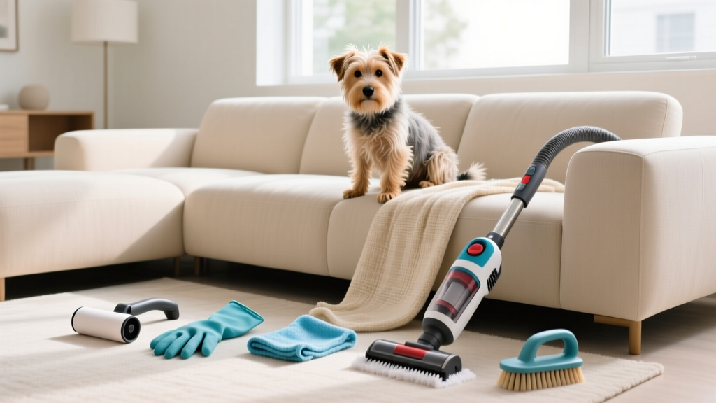 Best Ways to Clean Pet Hair from Couch (Tested 2026)