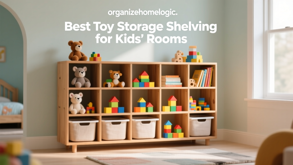 Best Toy Storage Shelving for Kids' Rooms