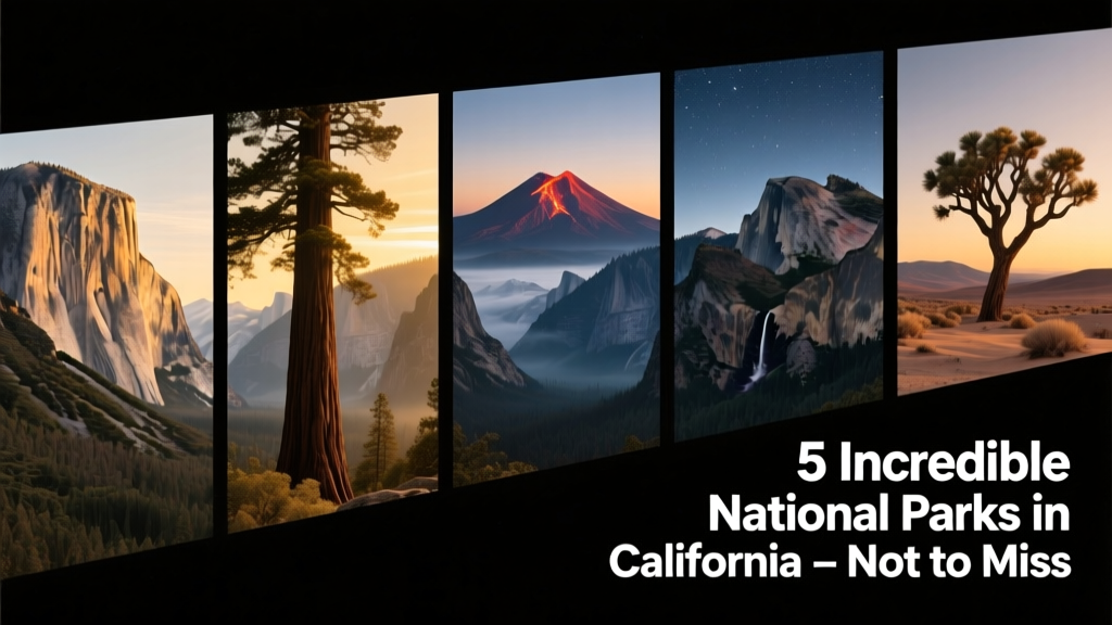 5 Incredible National Parks in California Not to Miss: From Coastal Cliffs to Volcanic Craters