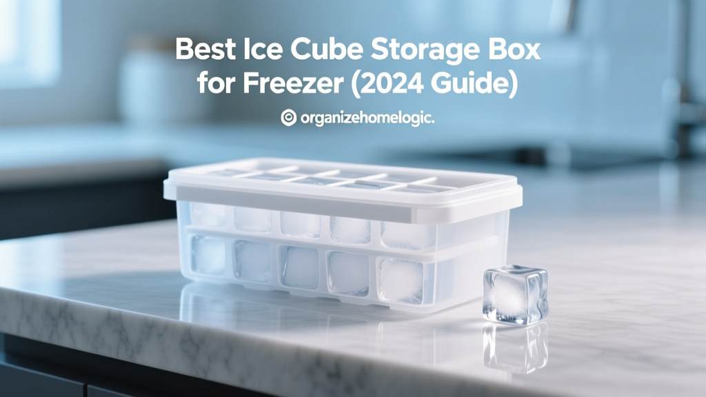 Best Ice Cube Storage Box for Freezer (2024 Guide)