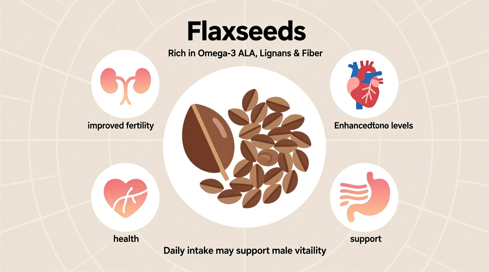 Flax Seeds Benefits for Men: Science-Backed Health Effects