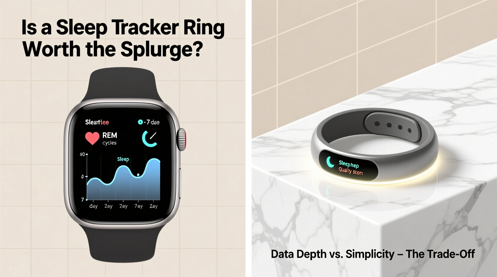 is a sleep tracker ring worth the splurge over your smartwatch data