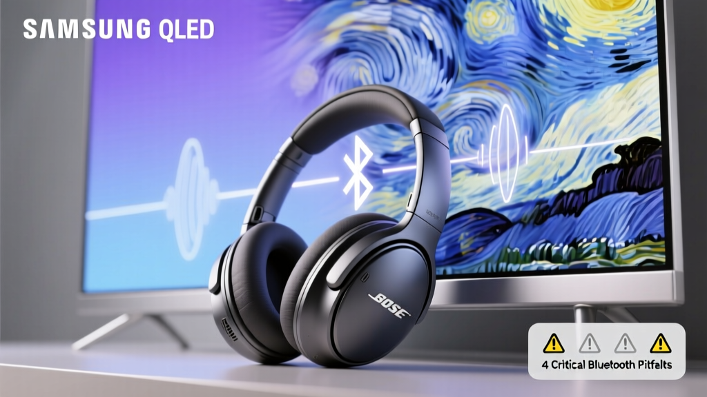 Fix Bose Wireless Headphones Bluetooth on Samsung TV