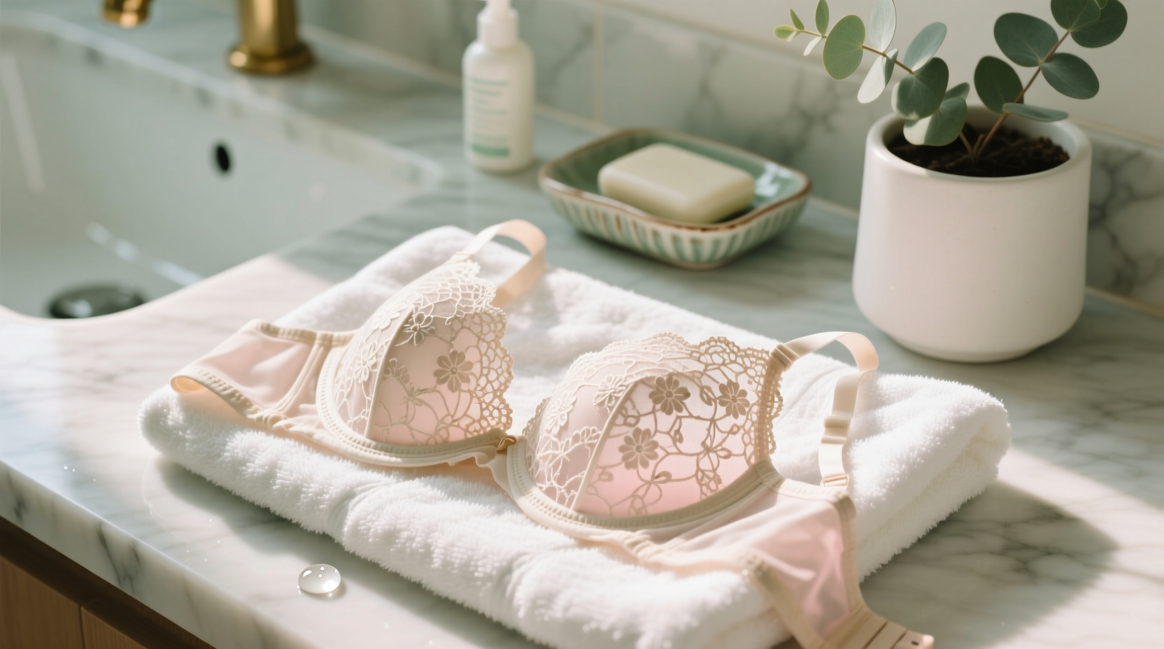 is baby shampoo better for lace bras