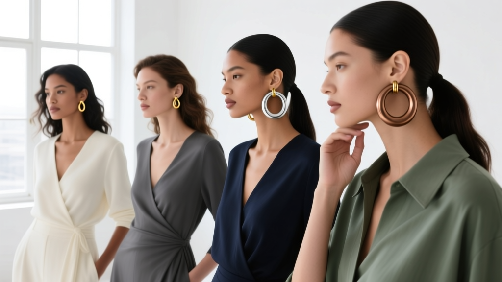 How to Wear Hoop Earrings Without Looking Trashy